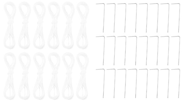 Šator za zabave Bijelo 800 x 400 x 266 cm Polietilen - Bijela / 800 x 400 x 266 cm