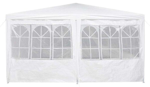 Šator za zabave Bijelo 800 x 400 x 266 cm Polietilen - Bijela / 800 x 400 x 266 cm