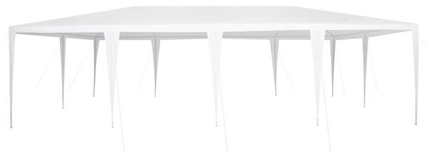 Šator za zabave Bijelo 800 x 400 x 266 cm Polietilen i čelik - Bijela / 800 x 400 x 266 cm