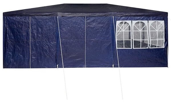 Šator za zabave Plava 600 x 400 x 266 cm Polietilen - Plava / 600 x 400 x 266 cm