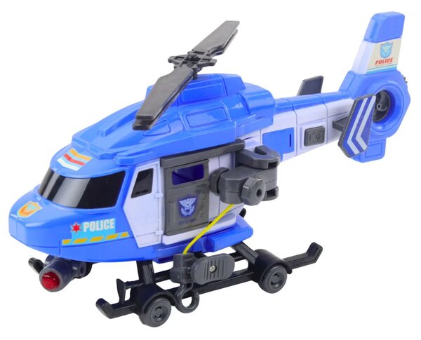 Svjetla nosila za kuke policijskog helikoptera zvuče plavo 1:16