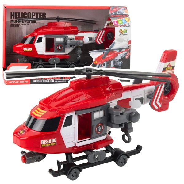 Spasilačka kuka za helikopter svjetli, zvuči crveno 1:16