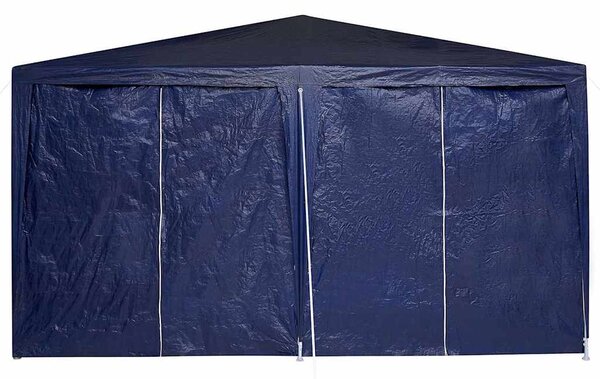 Šator za zabave Plava 400 x 400 x 266 cm Polietilen - Plava / 400 x 400 x 266 cm