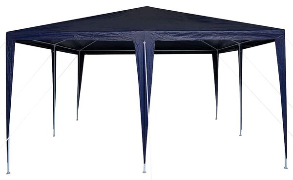 Šator za zabave Plava 400 x 400 x 266 cm Polietilen i čelik - Plava / 400 x 400 x 266 cm