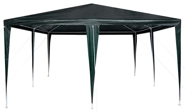 Šator za zabave Zelena 400 x 400 x 266 cm Polietilen i čelik - Zelena / 400 x 400 x 266 cm