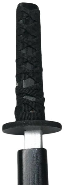 Drveni rekvizit katana 70 cm, crni