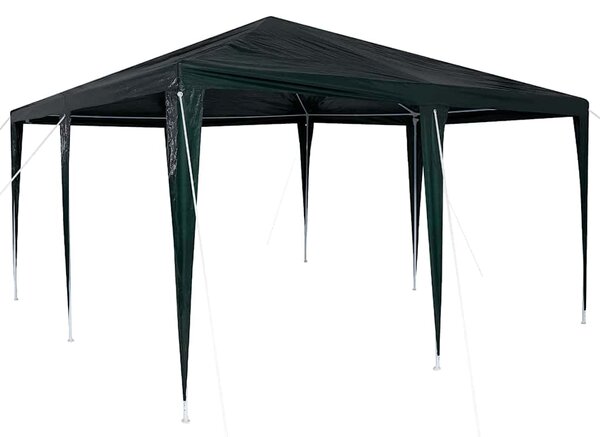 Šator za zabave Zelena 400 x 400 x 266 cm Polietilen i čelik - Zelena / 400 x 400 x 266 cm