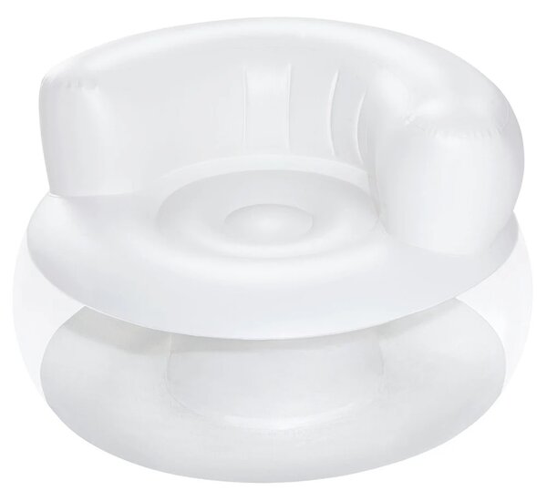Napuhana stolica bijela 112 x 112 x 70 cm Bestway 75138
