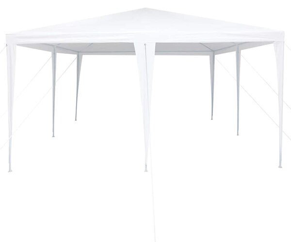 Šator za zabave Bijelo 400 x 400 x 266 cm Polietilen i čelik - Bijela / 400 x 400 x 266 cm
