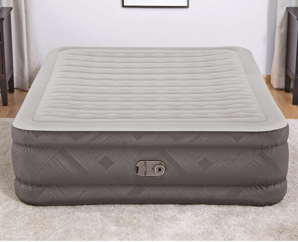 Dvostruki napuhni madrac s električnom pumpom 203x152 cm Bestway 69050