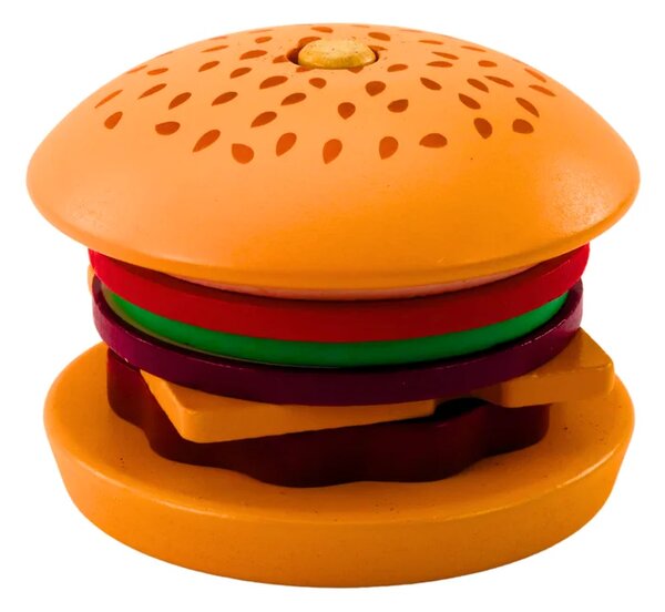 Drveni Hamburger 8 El kartica s receptima 10 komada