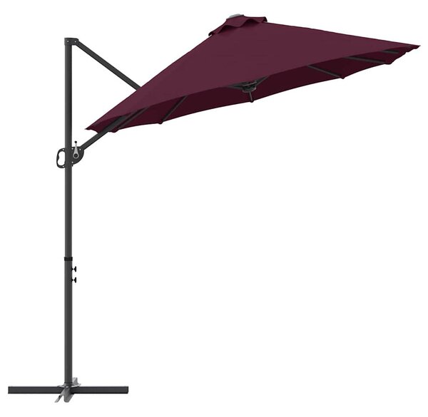 Suncobran Bordeaux Crvena 372 x 198 x 243 cm - Crvena / 372 x 198 x 243 cm