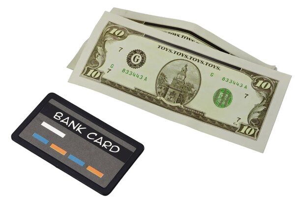 Bankomat kasica za djecu koja uče štedjeti zlato crna