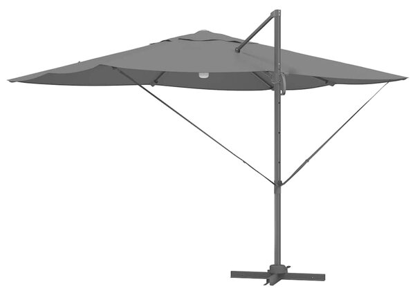 Suncobran Antracit 351 x 250 x 253 cm Poliester i aluminij - Antracit / 351 x 250 x 253 cm