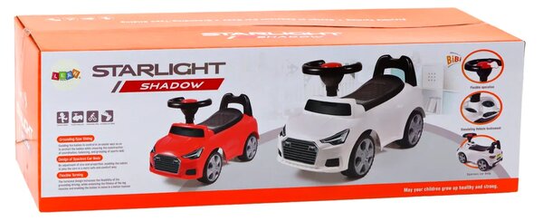 Automobil s naslonom za leđa QX-3396 Kutija za pohranu trube bijela