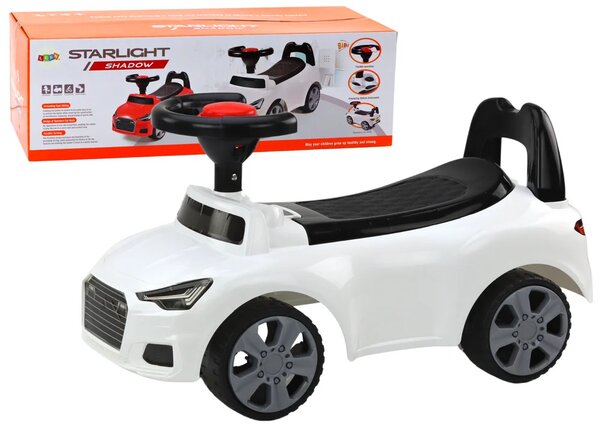 Automobil s naslonom za leđa QX-3396 Kutija za pohranu trube bijela