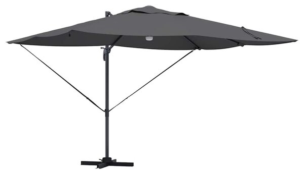 Suncobran Antracit 351 x 250 x 253 cm Poliester i aluminij - Antracit / 351 x 250 x 253 cm