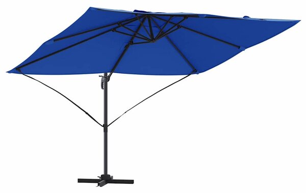 Suncobran Azurnoplava 351 x 250 x 260 cm Poliester i aluminij - Plava / 351 x 250 x 260 cm