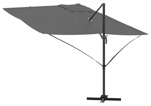 Suncobran Antracit 351 x 250 x 260 cm Poliester i aluminij - Antracit / 351 x 250 x 260 cm