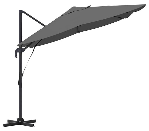 Suncobran Antracit 351 x 250 x 260 cm Poliester i aluminij - Antracit / 351 x 250 x 260 cm