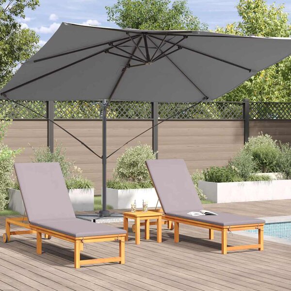Suncobran Antracit 351 x 250 x 260 cm Poliester i aluminij - Antracit / 351 x 250 x 260 cm