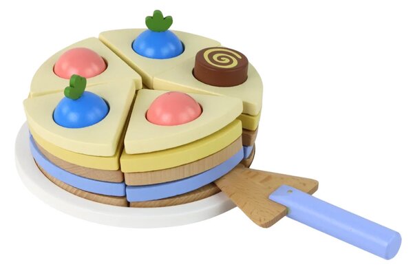 Drvena torta za rezanje od 8 komada, Ø 15 cm