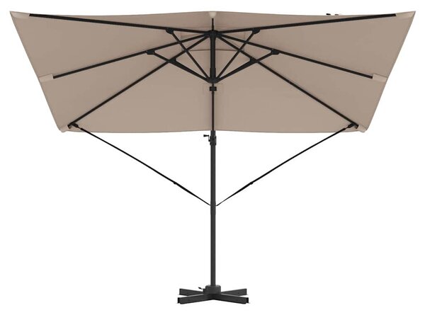Roma Suncobran Sivo-smeđa 286 x 284 x 265 cm - Smeđesiva / 286 x 284 x 265 cm