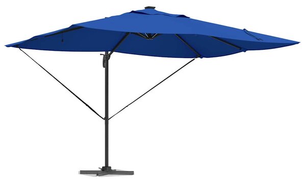 Suncobran Azurnoplava 352 x 251 x 265 cm Poliester i aluminij - Plava / 352 x 251 x 265 cm