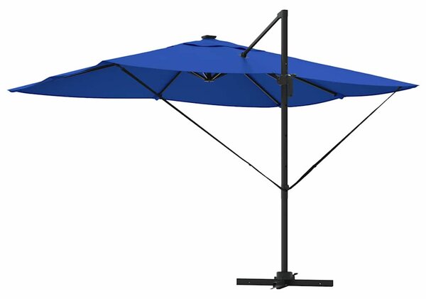Suncobran Azurnoplava 352 x 251 x 265 cm Poliester i aluminij - Plava / 352 x 251 x 265 cm