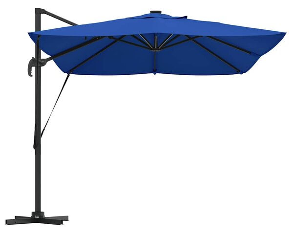 Suncobran Azurnoplava 352 x 251 x 265 cm Poliester i aluminij - Plava / 352 x 251 x 265 cm