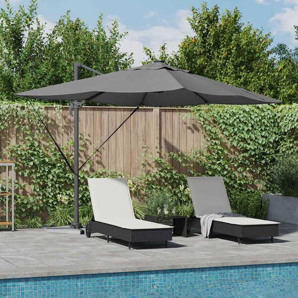 Suncobran Antracit 352 x 251 x 265 cm Poliester i aluminij - Antracit / 352 x 251 x 265 cm