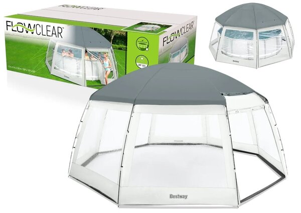 Šator sjenica za bazen 600 x 600 x 295 cm Bestway 58612