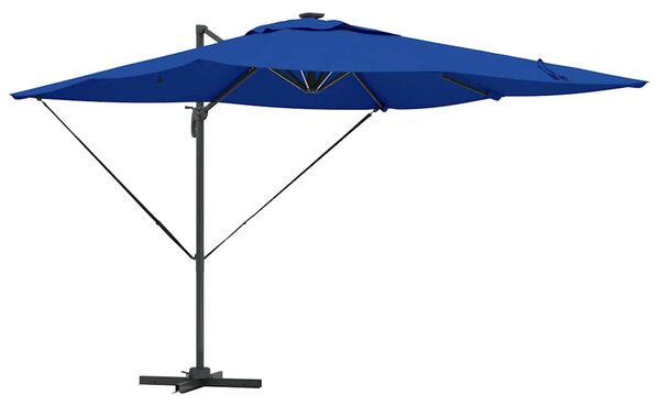 Suncobran Azure plava 286 x 284 x 270 cm Aluminij i poliester - Plava / 286 x 284 x 270 cm