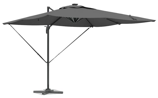 Suncobran Antracit 286 x 284 x 270 cm Aluminij i poliester - Antracit / 286 x 284 x 270 cm