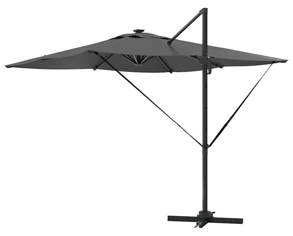 Suncobran Antracit 286 x 284 x 270 cm Aluminij i poliester - Antracit / 286 x 284 x 270 cm