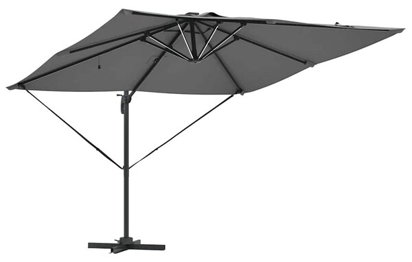 Suncobran Antracit 286 x 284 x 270 cm Aluminij i poliester - Antracit / 286 x 284 x 270 cm