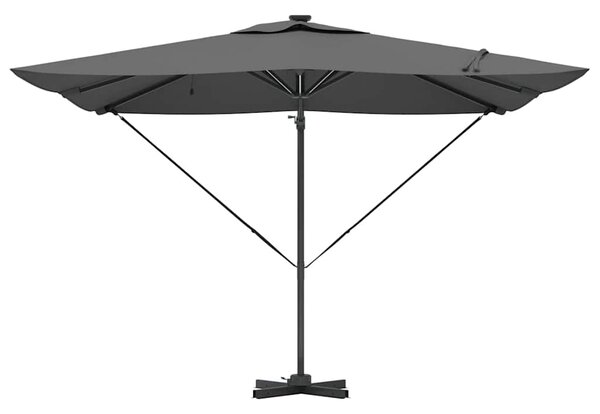 Suncobran Antracit 286 x 284 x 270 cm Aluminij i poliester - Antracit / 286 x 284 x 270 cm