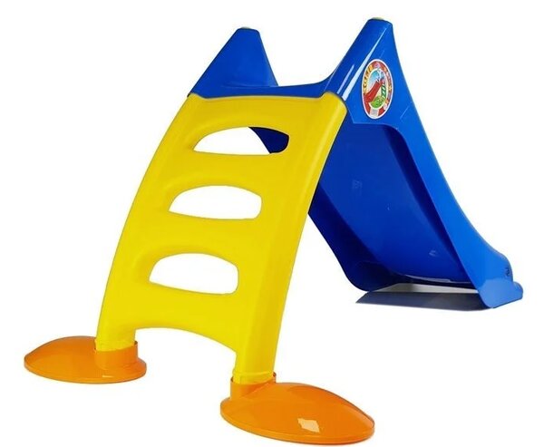 Vrtni tobogan s 3 stepenice 130 cm, plavi
