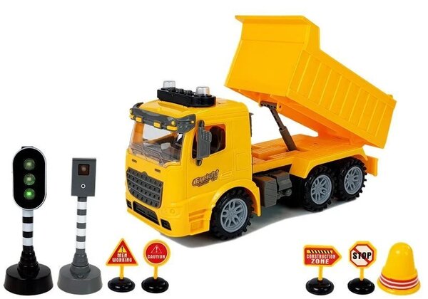Set kipera 1:14, semafor i znakovi, žuti