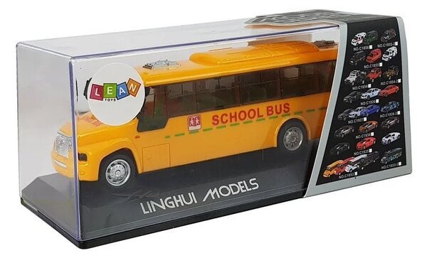 Školski autobus Spring Drive. Svjetla i zvukovi. Otvaranje vrata