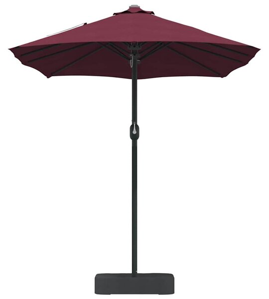 Vrtni suncobran Bordeaux Crvena 385 x 209 x 244 cm - Crvena / 385 x 209 x 244 cm