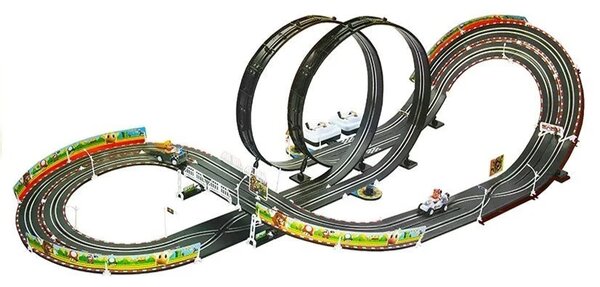 Mario trkaća staza s 2 automobila - 452 cm