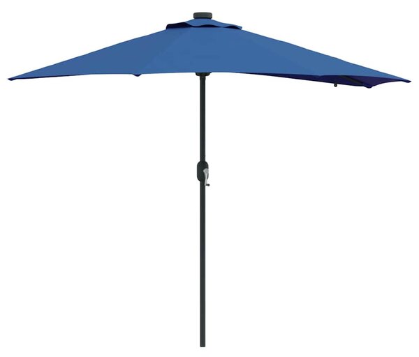 Vrtni suncobran Azurnoplava 294 x 150 x 223 cm - Plava / 294 x 150 x 223 cm