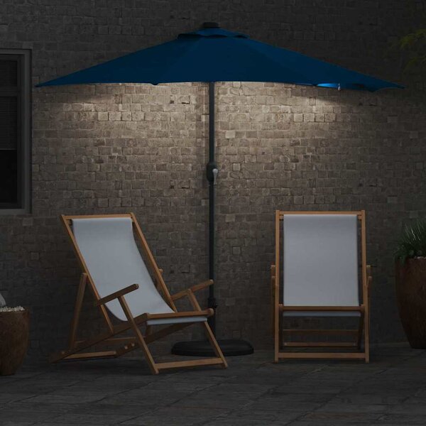 Vrtni suncobran Azurnoplava 294 x 150 x 223 cm - Plava / 294 x 150 x 223 cm