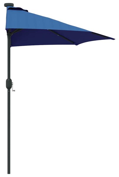 Vrtni suncobran Azurnoplava 294 x 150 x 223 cm - Plava / 294 x 150 x 223 cm