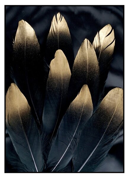 Slika 30x40 cm Golden Feather - Malerifabrikken