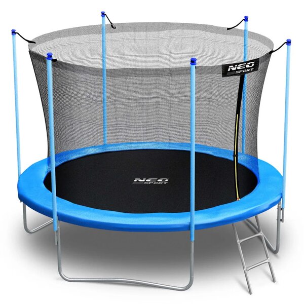 Vrtni trampolin Neo-Sport 183 cm, 6 ft, unutarnja mreža i ljestve