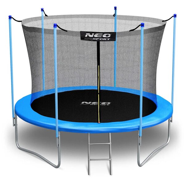Vrtni trampolin Neo-Sport 183 cm, 6 ft, unutarnja mreža i ljestve