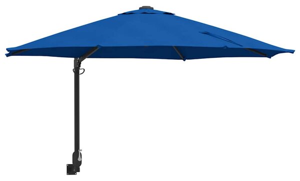 Vrtni suncobran Azurnoplava 248 x 248 x 148 cm - Plava / 248 x 248 x 148 cm