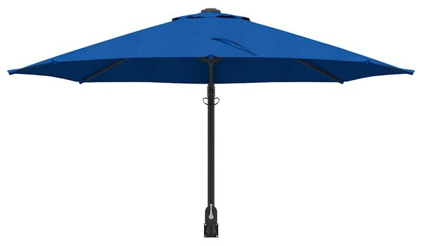 Vrtni suncobran Azurnoplava 248 x 248 x 148 cm - Plava / 248 x 248 x 148 cm